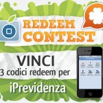 CONTEST: vinci 3 codici redeem per iPrevidenza [VINCITORI]