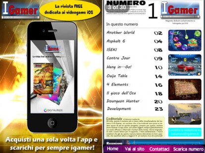 iGamer, l’applicazione ufficiale dell’omonima rivista arriva su iPhone
