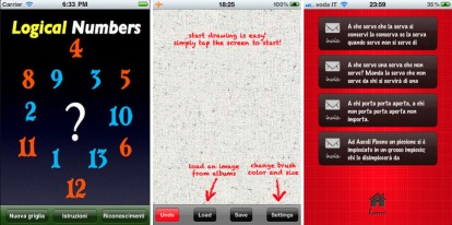 iPhoneItalia Quick Review: Logical Numbers, iEasyDraw e Scioglilingua HD