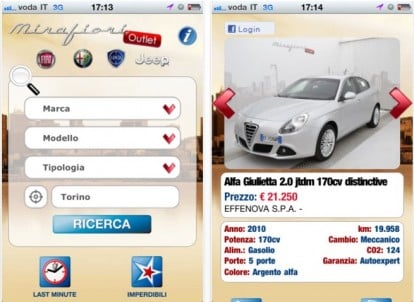 Mirafiori Outlet, l’app ufficiale dell’usato Fiat