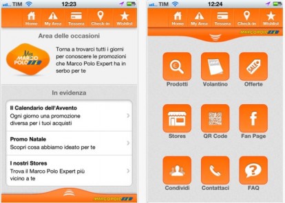 My Marcopolo, l’app ufficiale di Expert su iPhone