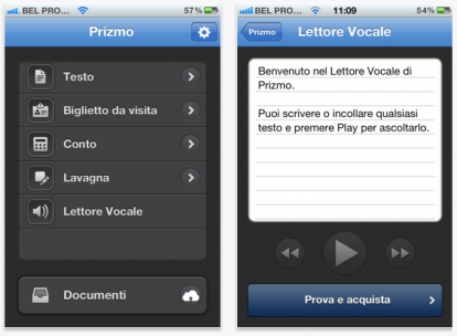 Prizmo: Scanner, OCR e Lettore Vocale per il nostro iPhone – La recensione di iPhoneItalia