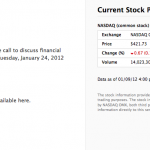 Apple pubblica il ‘proxy statement’ del 2012 nell’area dedicata agli investitori