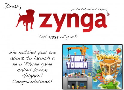 Zynga risponde alle accuse di NimbleBit sulla presunta clonazione del titolo Tiny Tower