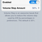 Volume Step, stabilisci con che velocità incrementare il volume dell’iPhone – Cydia