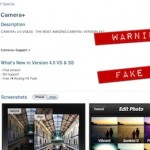 Una falsa versione di Camera+ è stata rimossa dall’App Store
