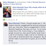 Steve Wozniak: “Uso pochissimo Android, le mie parole sono state travisate!”