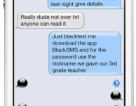 Black SMS, l’app per inviare e ricevere messaggi criptati