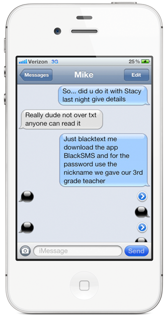 Black SMS, l’app per inviare e ricevere messaggi criptati