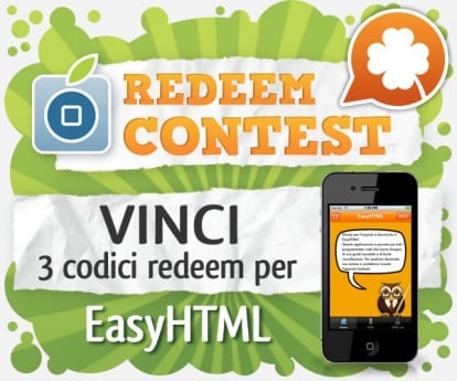 CONTEST: vinci 3 codici redeem per EasyHTML [VINCITORI]