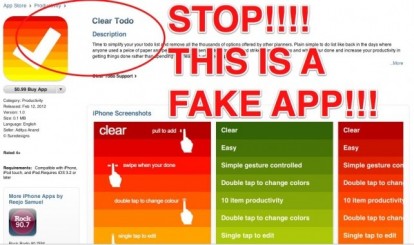 Clear ToDo, una frode su App Store