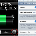 LSCameraExtender, personalizza le funzioni del pulsante “Fotocamera” nella lockscreen di iOS 5 – Cydia