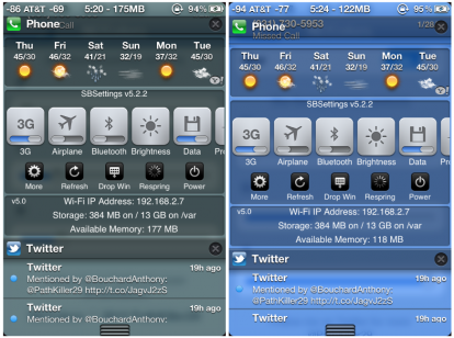 NCColors, un tweak per modificare il colore del Centro Notifiche su iOS 5 jailbroken – Cydia