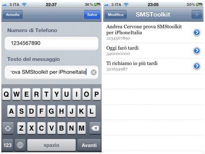 SMStoolkit, un’app per creare modelli di SMS da inviare ai propri contatti – la recensione di iPhoneItalia