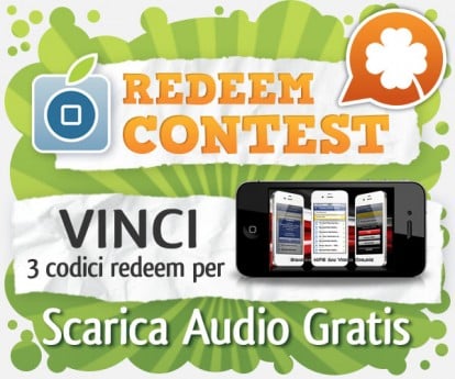 CONTEST: vinci 3 codici redeem per Scarica Audio Gratis [VINCITORI]