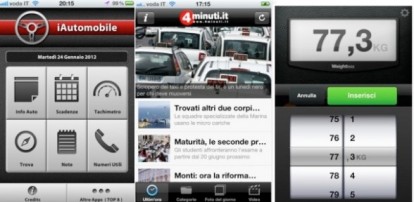 iPhoneItalia Quick Review: iAutomobile, 4minuti.it, Weightless