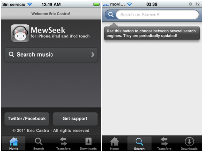 MewSeek si aggiorna per iOS 5 – Cydia