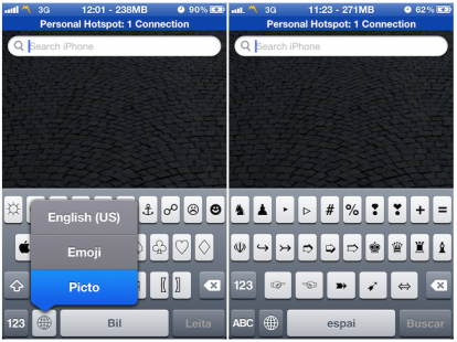 PictoKeyboard, la tastiera Unicode su iOS – Cydia