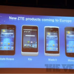 ZTE presenta molti smartphone con Android e Windows Phone [MWC 2012]