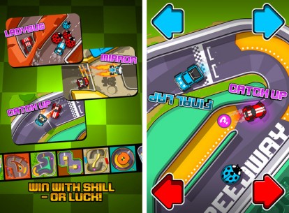 Blonde vs Brunette Racing, un gioco di corse multiplayer