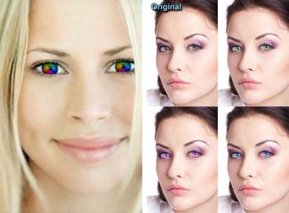 Eye Colorizer, modificate le fotografie dipingendo il colore degli occhi