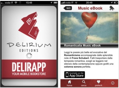 Delirium Books, un progetto editoriale su App Store