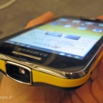 Vediamo in azione il videoproiettore del Samsung Galaxy Beam