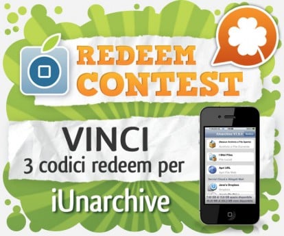 CONTEST: vinci 3 codici redeem per iUnarchive [VINCITORI]