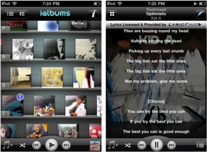 iAlbums: l’app gratuita per avere informazioni sui brani della tua libreria musicale