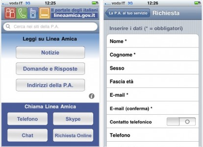 Linea Amica e Easy Italia, due app istituzionali arrivano su App Store