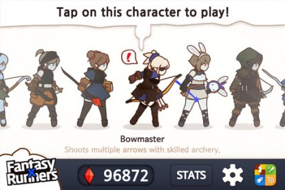 FANTASYxRUNNERS: l’RPG si unisce all’endless runner game