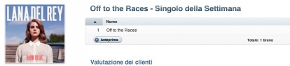 Singolo della Settimana: “Off to the Races” di Lana Del Rey