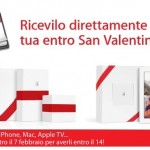 Ordinate un prodotto sull’Apple Store Online entro il 7 Febbraio per riceverlo prima di San Valentino