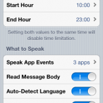 SpeakEvents, fai pronunciare all’iPhone il contenuto degli avvisi di sistema – Cydia