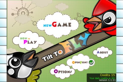 Tilt to Fly: simile a Tilt to Live, ma con gli uccelli