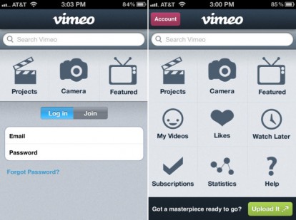 Vimeo 2.0 disponibile su App Store con molte novità
