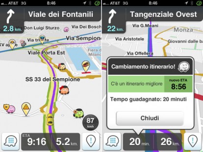 Waze, il navigatore GPS social, si aggiorna con numerose novità