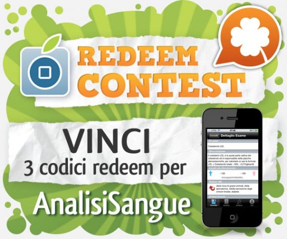 CONTEST: vinci 3 codici redeem per AnalisiSangue [VINCITORI]