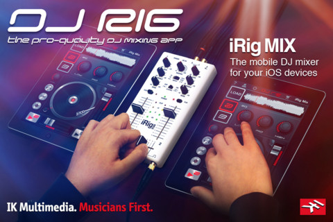 DJ Rig: un app per il mixing professionale