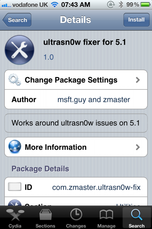 Disponibile Ultrasn0w Fixer, la soluzione per l’unlock su iOS 5.1 – Cydia