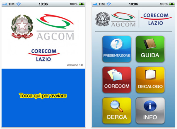 Guida Utenti: l’app del CoReCom Lazio disponibile su App Store