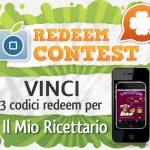 CONTEST: vinci 3 codici redeem per Il Mio Ricettario [VINCITORI]