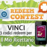 CONTEST: vinci 3 codici redeem per Il Mio Ricettario [VINCITORI]