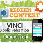 CONTEST: vinci 3 codici redeem per Orario Treni [VINCITORI]