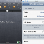 WeeCloseApps for Notification Center, un nuovo widget per chiudere tutte le applicazioni in background – Cydia