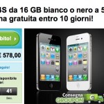 Nuova offerta su Groupon: iPhone 4S 16GB al prezzo di 578€