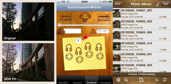 iPhoneItalia Quick Review: iMorse, AirDisk Pro e HDR FX