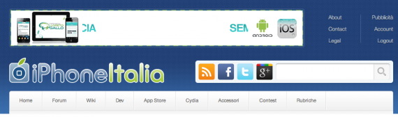 iPhoneItalia si rifà il look: ecco la nuova grafica!