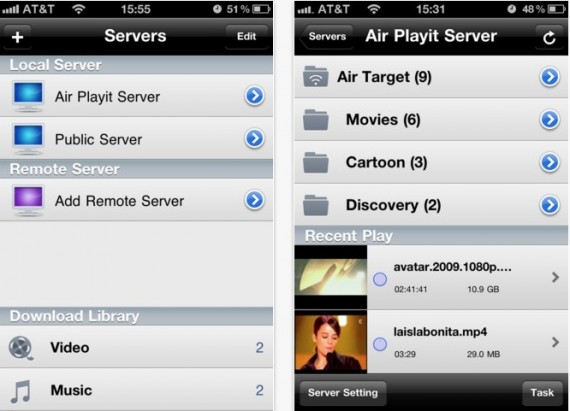 Nuovo update per AirPlayit, l’app per lo streaming audio e video da computer ad iPhone