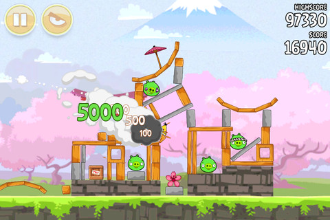 Angry Birds Seasons viene aggiornato in tema primaverile!